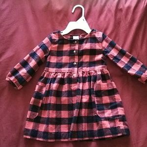 9 month plaid dress